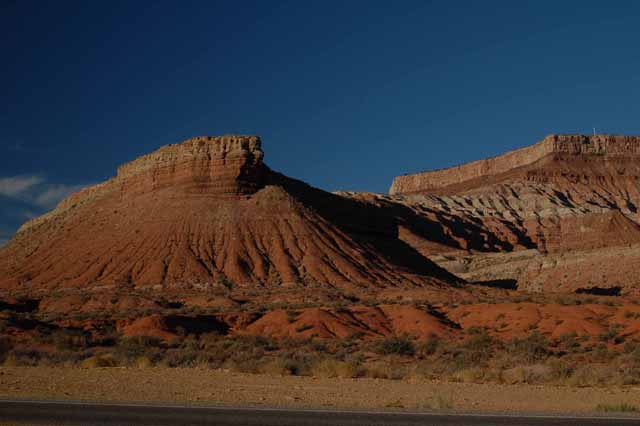 Highway 9 west leaving Zion  